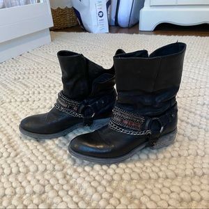 Vera Wang Biker Boots